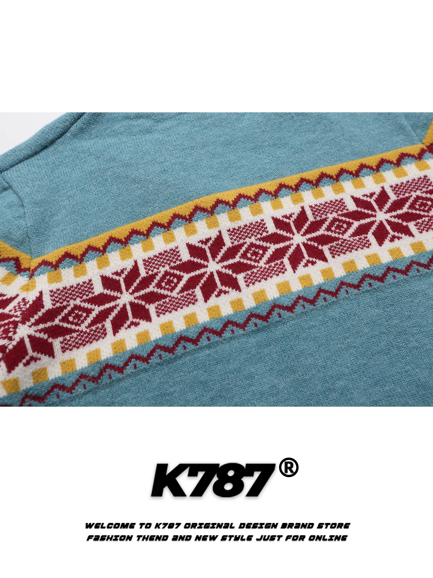 Áo len cardigan có mũ trùm đầu kiểu cổ điển Mỹ K787 dành cho nam và nữ, kiểu dáng rộng rãi và thoải mái, áo khoác dệt kim đi làm cho mùa thu.