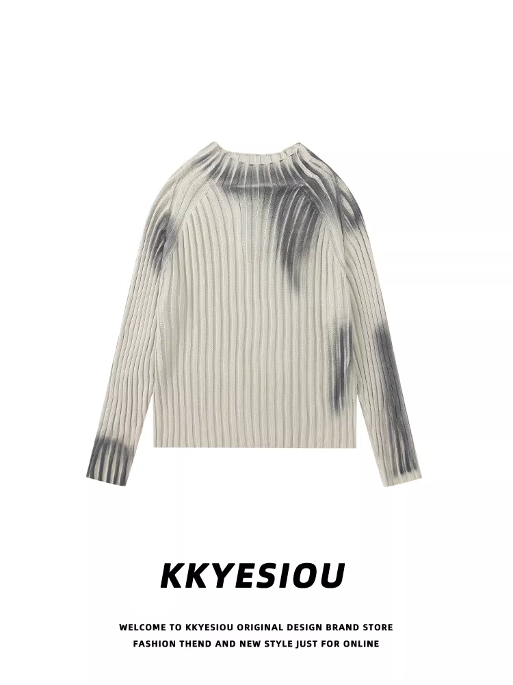 Áo len ngắn dệt kim kiểu Mỹ cổ điển thời thượng, phong cách cá tính, unisex, ôm dáng, thiết kế thuần khiết, sang trọng, kiểu áo len bm.