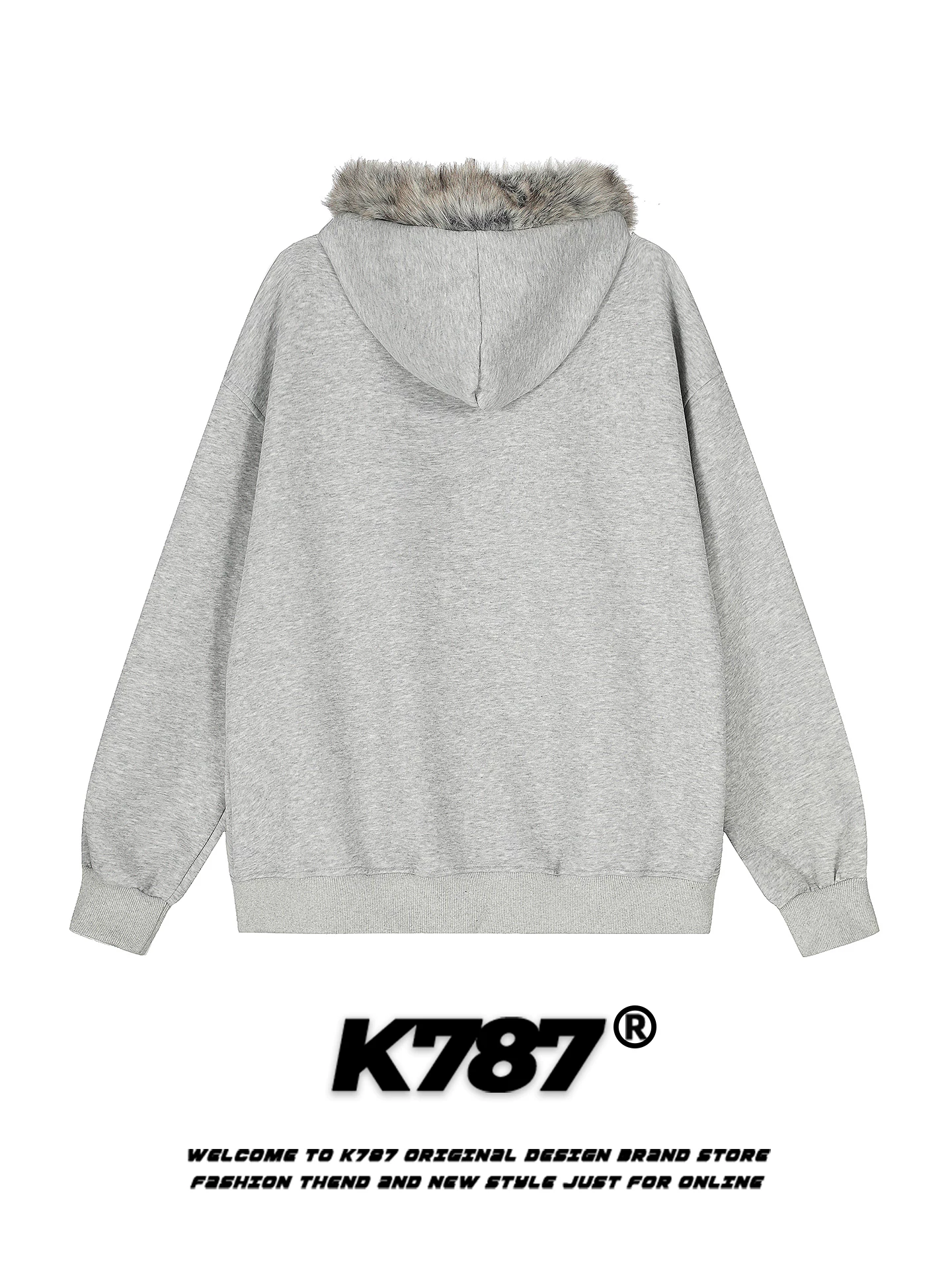 Áo khoác hoodie có mũ trùm đầu in hình bướm graffiti retro Mỹ K787 dành cho nam và nữ, phong cách lười biếng, thời trang, thương hiệu nổi tiếng