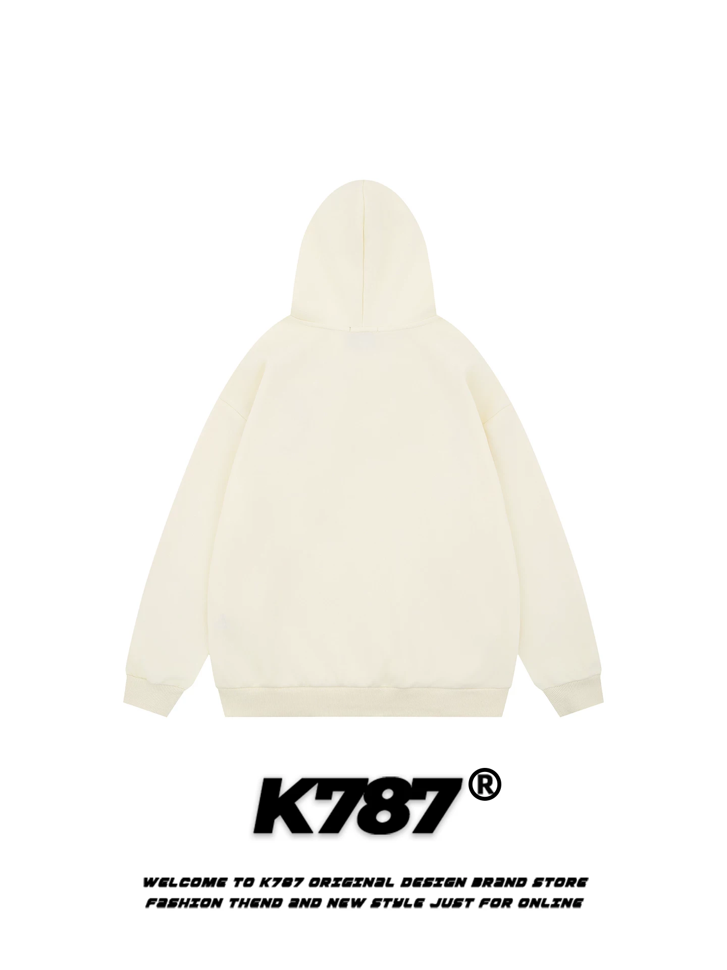 Áo hoodie thêu phong cách Mỹ K787, kiểu dáng thời trang dân tộc, dành cho nam và nữ, dáng rộng, áo khoác hoodie cặp đôi mùa thu đông.