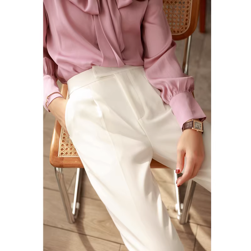 Một món đồ nào mà không cần phối đồ! Quần bó sát dáng ôm CHAO, quần ống đứng dáng suôn dành cho nữ, quần âu cơ bản dành cho nữ, cạp cao và tôn dáng.