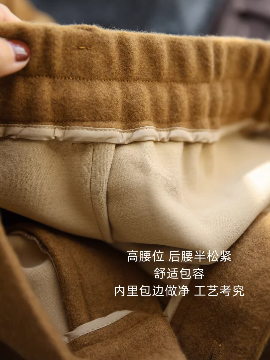 Váy len giữ nhiệt bằng đá núi lửa, giữ ấm và dày 700g dành cho nữ, váy dáng chữ A dài ngang đùi, eo cao, dáng ôm, mùa đông