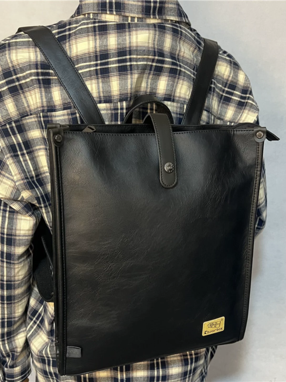 Ba lô nam phong cách Nhật Bản và Hàn Quốc ba lô nam phong cách unisex đơn giản ba lô công sở túi xách học sinh túi đựng máy tính xách tay