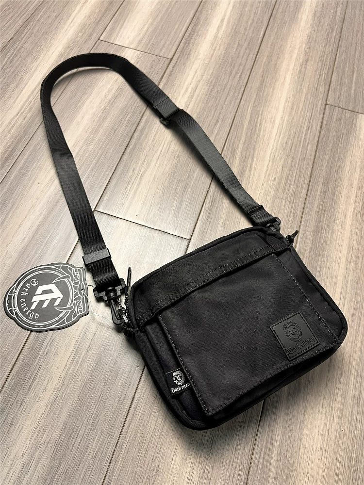 Túi đeo chéo vải Oxford chống thấm cá nhân hóa Dark Energy dành cho nam, túi nhỏ đeo vai bằng nylon, túi đựng tiền xu, điện thoại thể thao