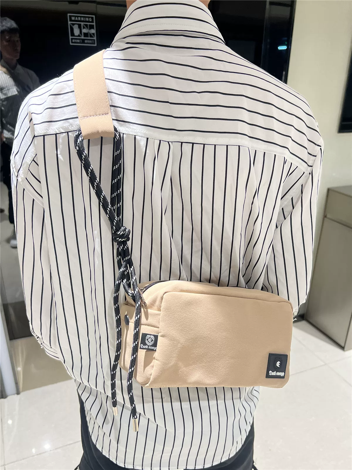 Túi đeo chéo nam thời trang hè 2024 chất liệu canvas nhỏ gọn phong cách Nhật Bản, Hàn Quốc, Anh, túi đeo vai cotton unisex, balo đi làm