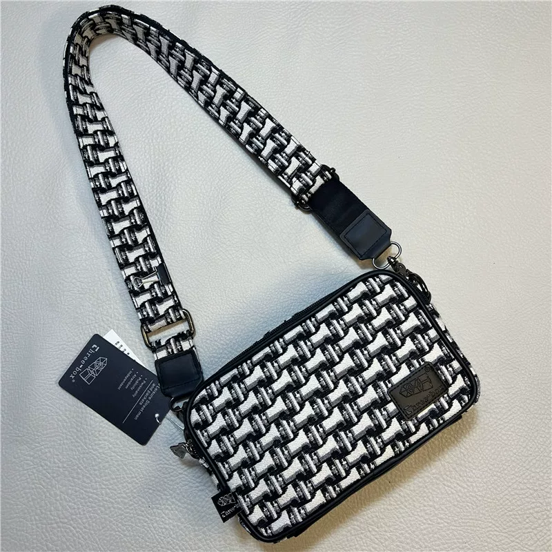 Túi đeo chéo nữ canvas phong cách Hàn Quốc và Nhật Bản ba ngăn Túi đeo vai thể thao nam phong cách Anh Túi đựng điện thoại phong cách Hàn Quốc