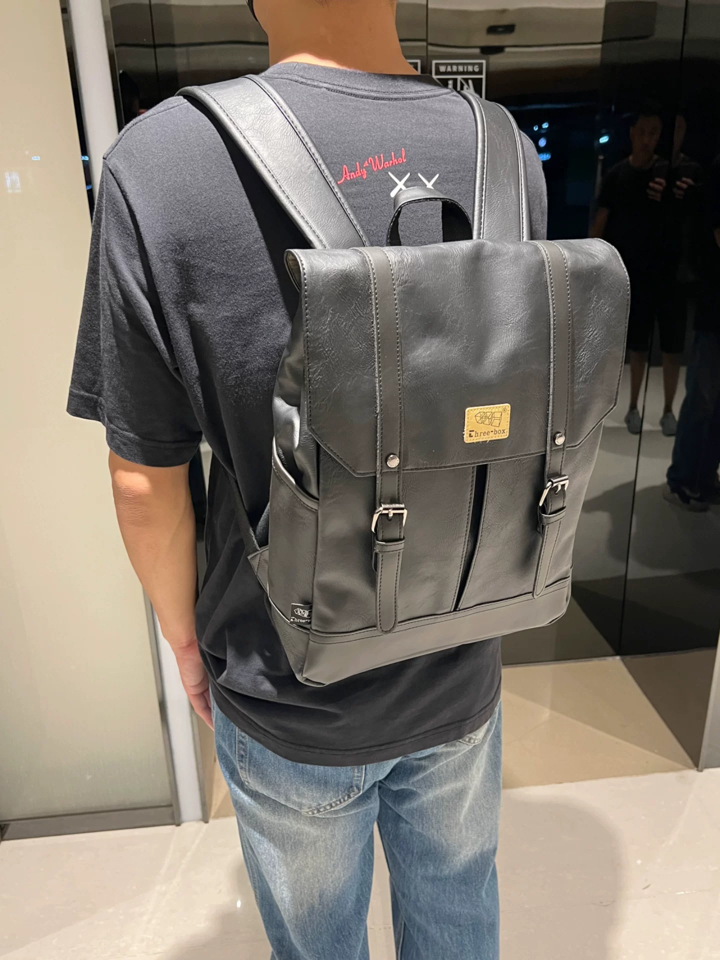 Ba lô ba ngăn dành cho giới trẻ Nhật Bản và Hàn Quốc, ba lô thời trang du lịch ngoài trời leo núi, cặp đi học dành cho sinh viên