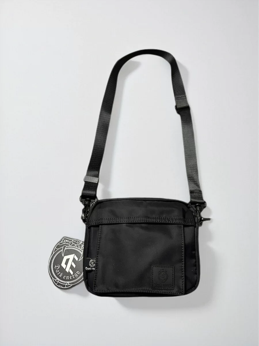 Túi đeo chéo vải Oxford chống thấm cá nhân hóa Dark Energy dành cho nam, túi nhỏ đeo vai bằng nylon, túi đựng tiền xu, điện thoại thể thao