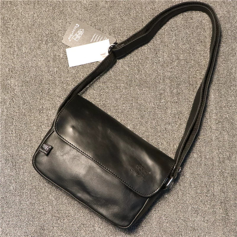 Túi đeo chéo nam thời trang ba ngăn kiểu Nhật Hàn Harajuku năm 2025, túi đeo vai nam nữ cá tính