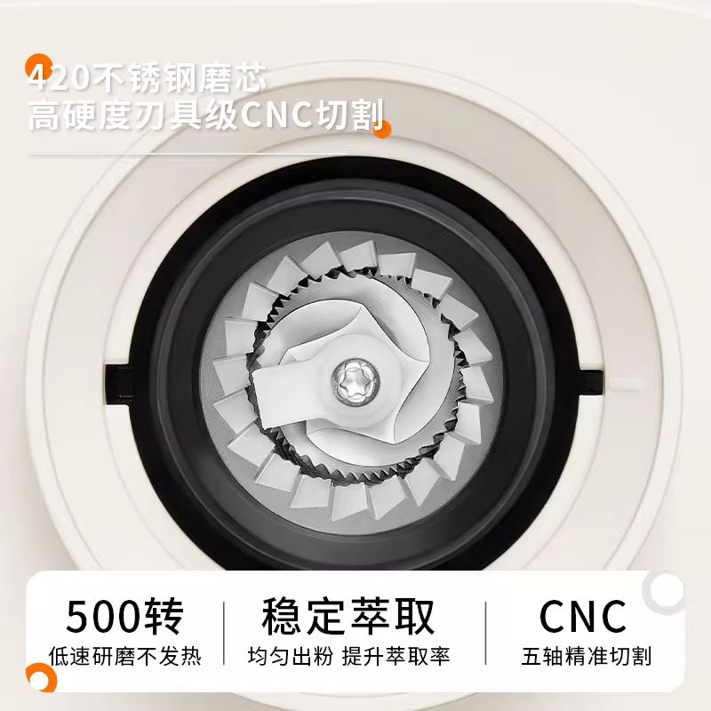 MOJAE/Mojia Máy Xay Cà Phê Điện Máy Xay Hạt Cà Phê Nhỏ Gia Đình Máy Xay Cà Phê Pha Tay Kiểu Ý Máy Xay Bột Chống Bay