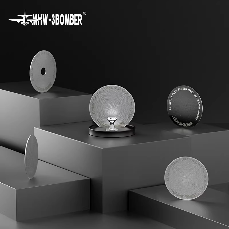 MHW Bomber Mạng lưới phân phối nước thứ cấp Máy pha cà phê Ý Tay cầm bộ lọc Màn hình lọc chiết xuất 51/53/58mm