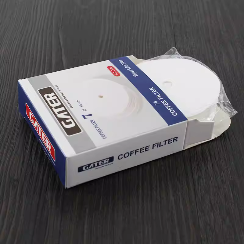 Giấy lọc cà phê nhỏ giọt Việt Nam số 7, giấy lọc cà phê nhỏ giọt, giấy lọc cà phê có lỗ, giấy lọc trắng, 100 tờ