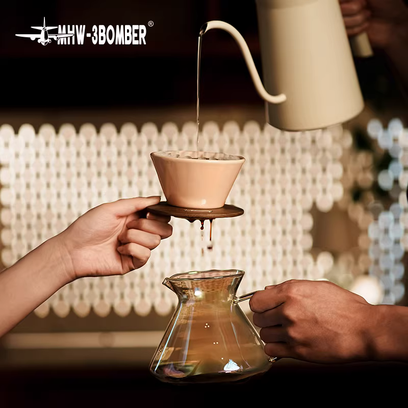 MHW Bomber Meteor Filter Cup Cốc lọc cà phê pha thủ công Cốc lọc bánh gốm Cốc lọc cà phê nhỏ giọt Cốc lọc cà phê