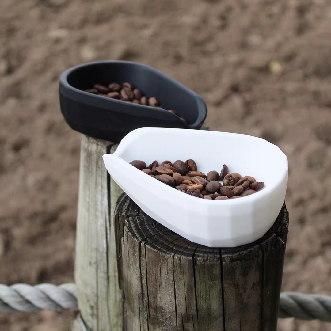 Khay cân hạt cà phê, khay cân và phân phối cà phê espresso pha thủ công, khay trưng bày hạt rang bằng silicon cấp thực phẩm, khay thu gom hạt.