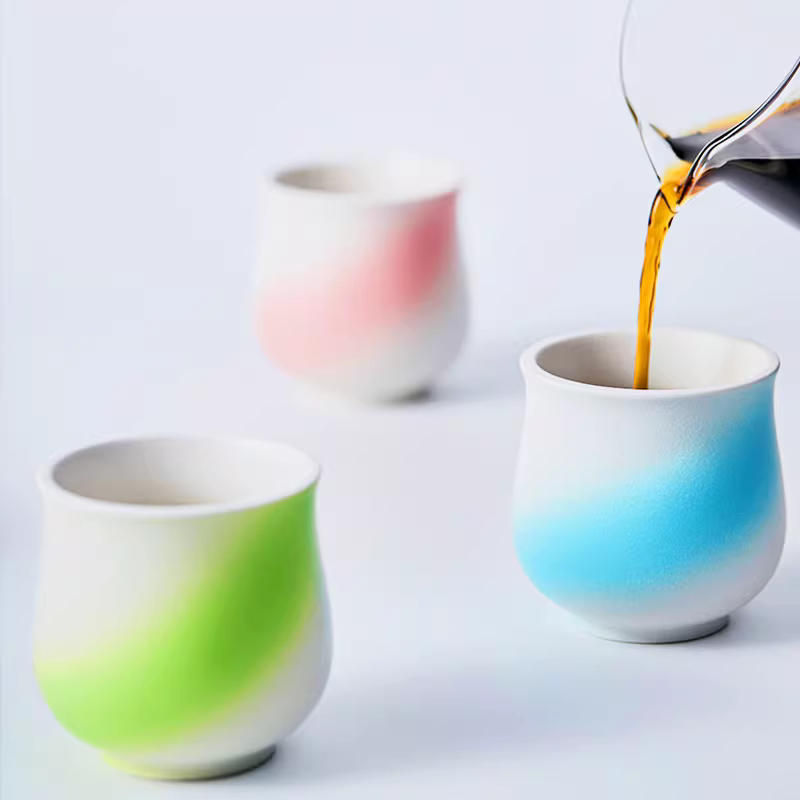 Cốc pha cà phê thủ công bằng gốm MUVNA, cốc chia sẻ hương thơm, cốc nếm hương, cốc cảm nhận, cốc espresso