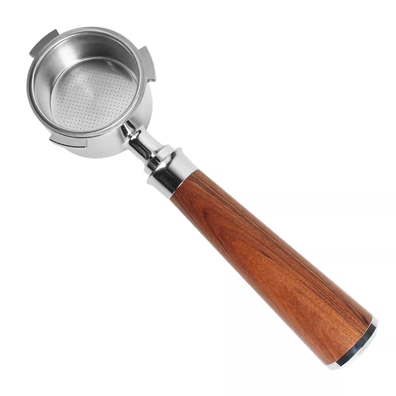 SMEG/Smeg ECF01/Changkun TSK-1837B/1819A tay cầm máy pha cà phê không đáy có tay cầm đôi