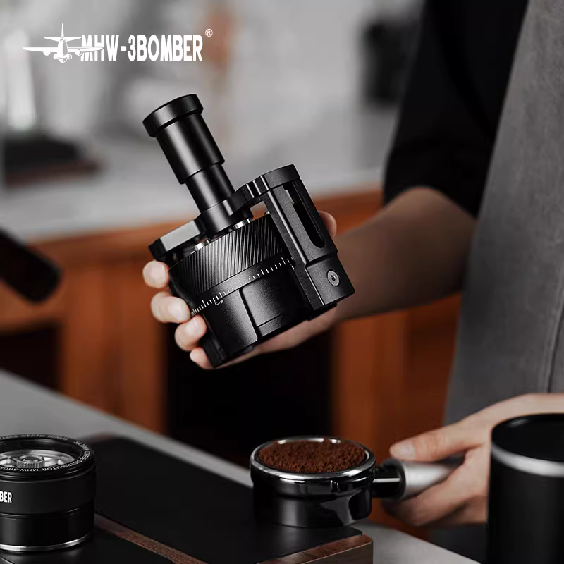 Kim khuấy bột MHW Bomber SE PRO, kim phân phối cà phê espresso, dụng cụ phân phối để xoay và khuấy để phá vỡ các cục tụ tụ.
