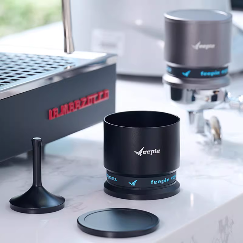 Cốc đựng bột máy pha cà phê, dụng cụ pha bột bằng tay, cốc thơm, cốc đựng bột máy xay cà phê, tay cầm cốc đựng bột chống bắn tung tóe 58mm