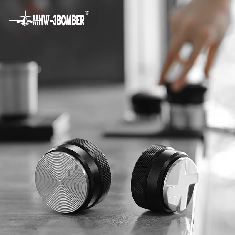Bộ dụng cụ phân phối cà phê bốn lưỡi MHW-3BOMBER, máy pha cà phê espresso, kích thước 51/58mm