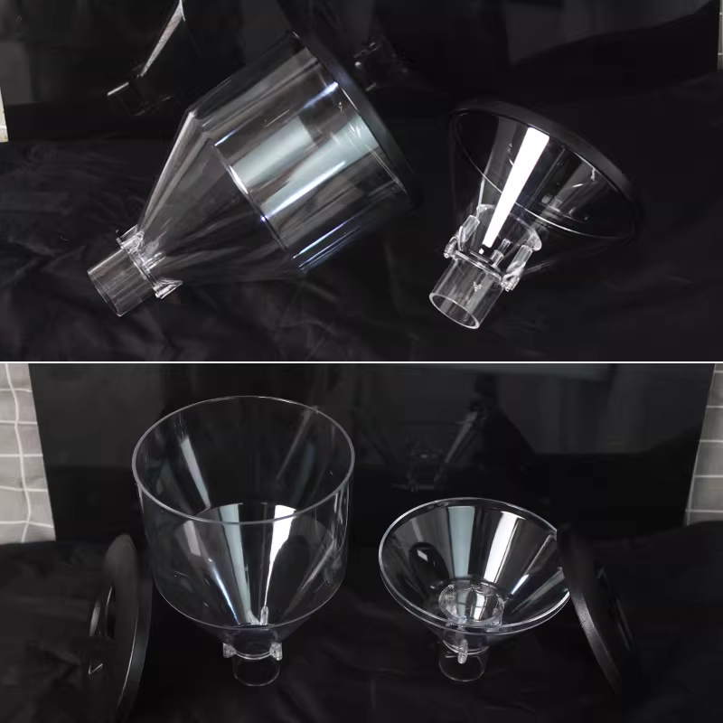 019/020/021/022 Máy xay cà phê điện vệ sinh hộp đựng cà phê máy thổi khí hạt cà phê nhỏ hộp đựng hạt cà phê loại bỏ bột thừa phễu