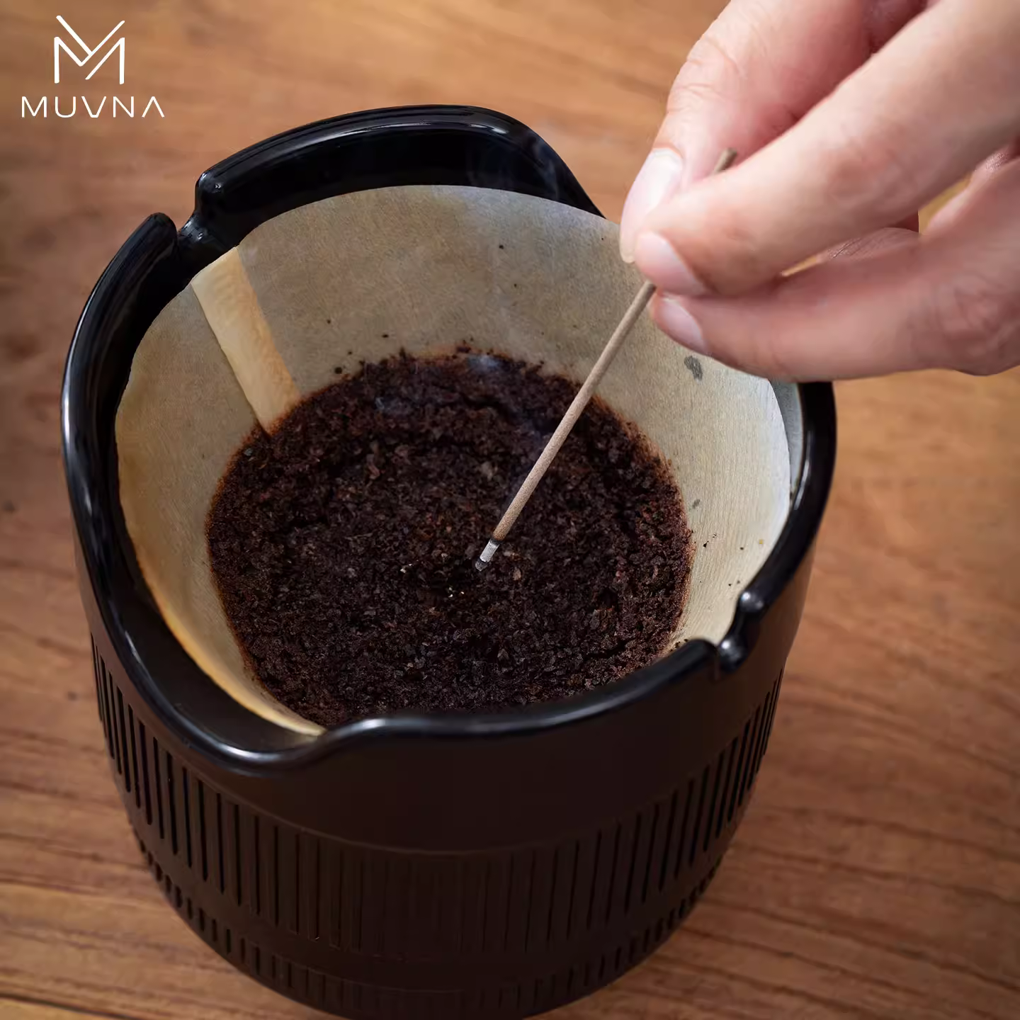 Thùng đựng bã cà phê MUVNA, giấy lọc cà phê pha thủ công, hộp đựng bã cà phê, gạt tàn thuốc văn phòng, quầy bar