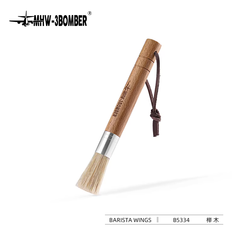 Bàn chải vệ sinh máy xay cà phê MHW-3BOMBER, dụng cụ vệ sinh dao xay cà phê, bàn chải vệ sinh bã cà phê