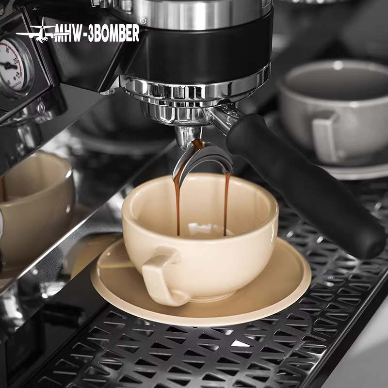 Bomber Zeda Cup Cốc cà phê bằng gốm sứ Cốc Latte chuyên nghiệp Cốc Latte Art nổi Cốc Cappuccino Cốc Mocha