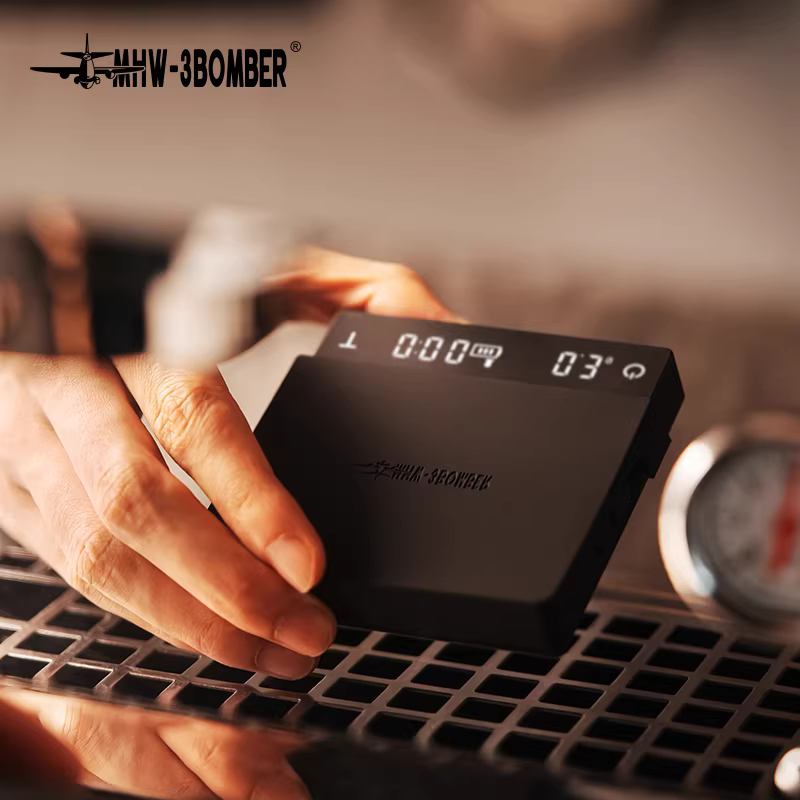 Cân điện tử đo lưu lượng cà phê MHW-3BOMBER Bomber Cube 3.0, tích hợp chức năng hẹn giờ