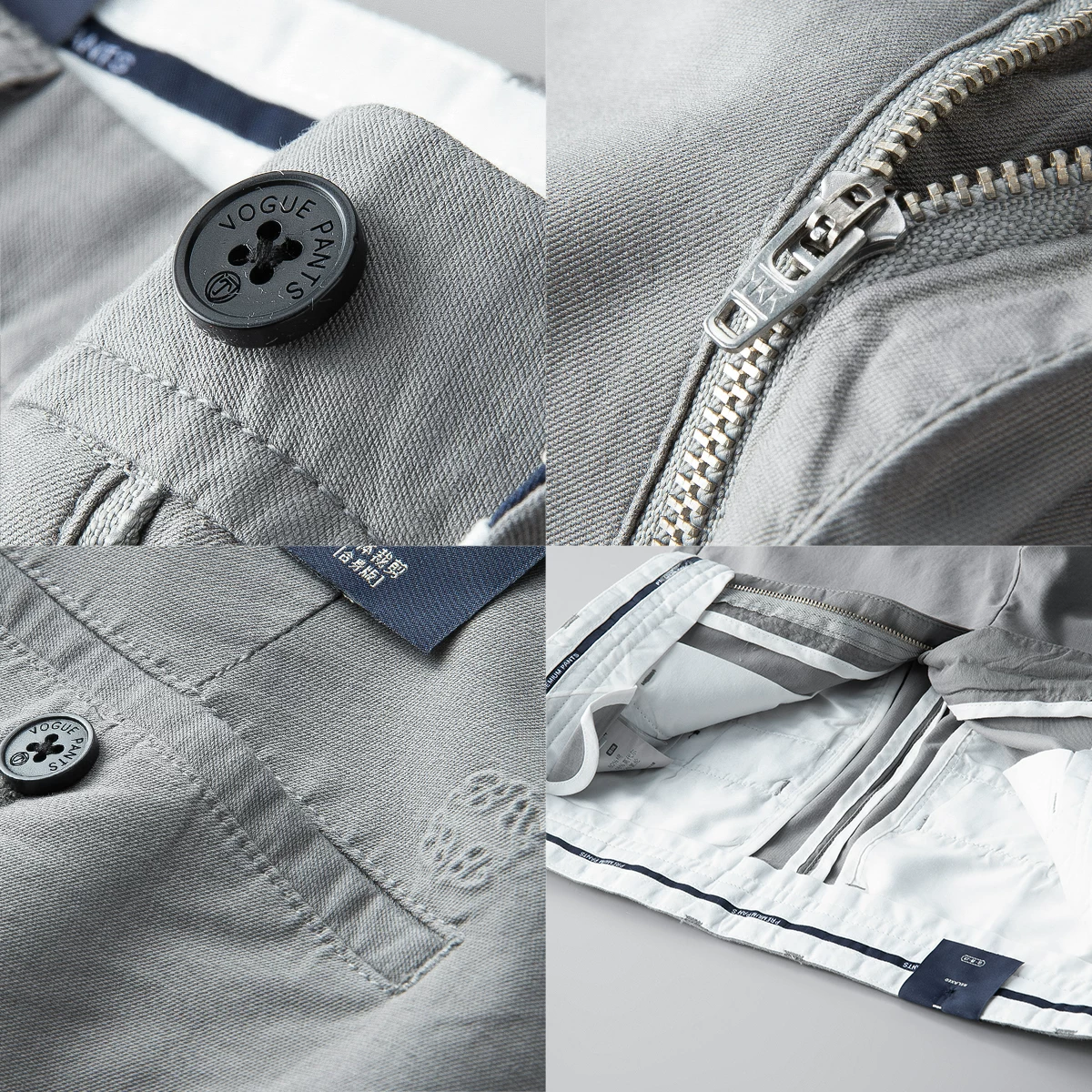 Mùa Hè 2023 Mới Modal Cotton Quần Âu Nam Thẳng Quần Dài Hai Dây Kinh Doanh Đa Năng Màu Trơn Thoáng Khí Mỏng