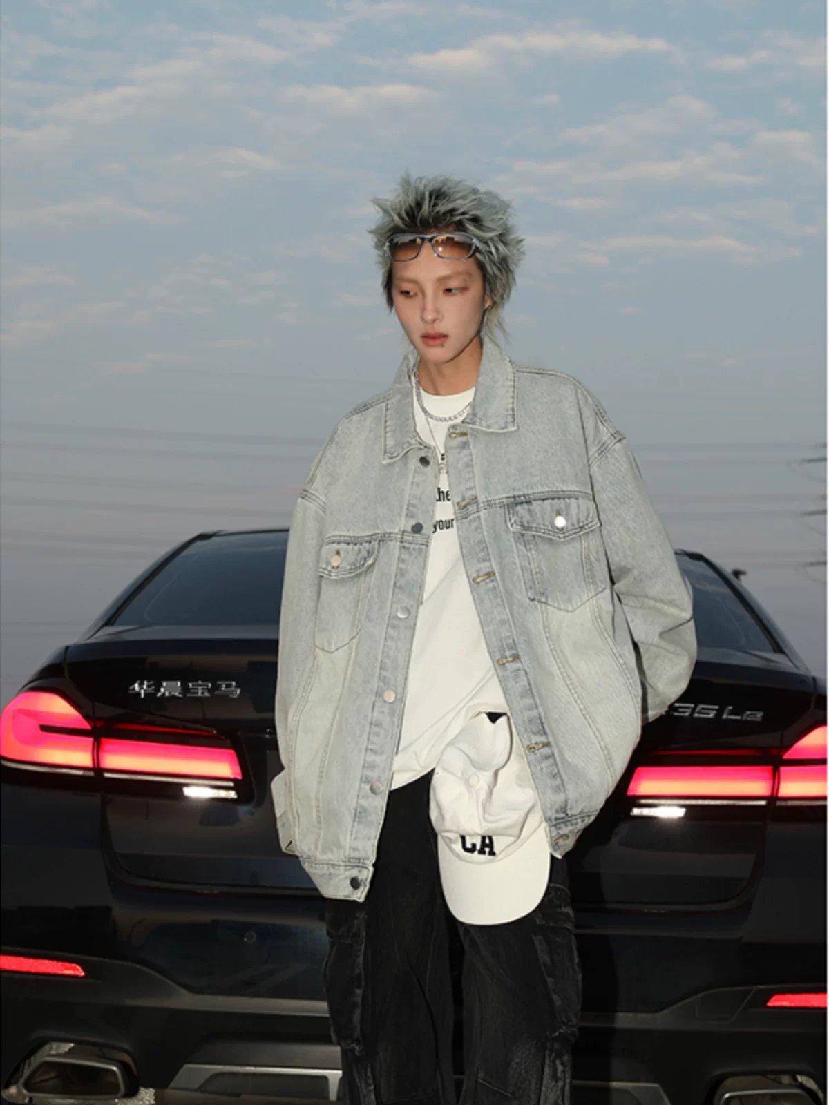 Áo khoác denim phong cách retro Mỹ, áo khoác công sở thời trang mới mùa xuân thu, kiểu dáng rộng rãi dành cho cặp đôi, áo khoác nam.