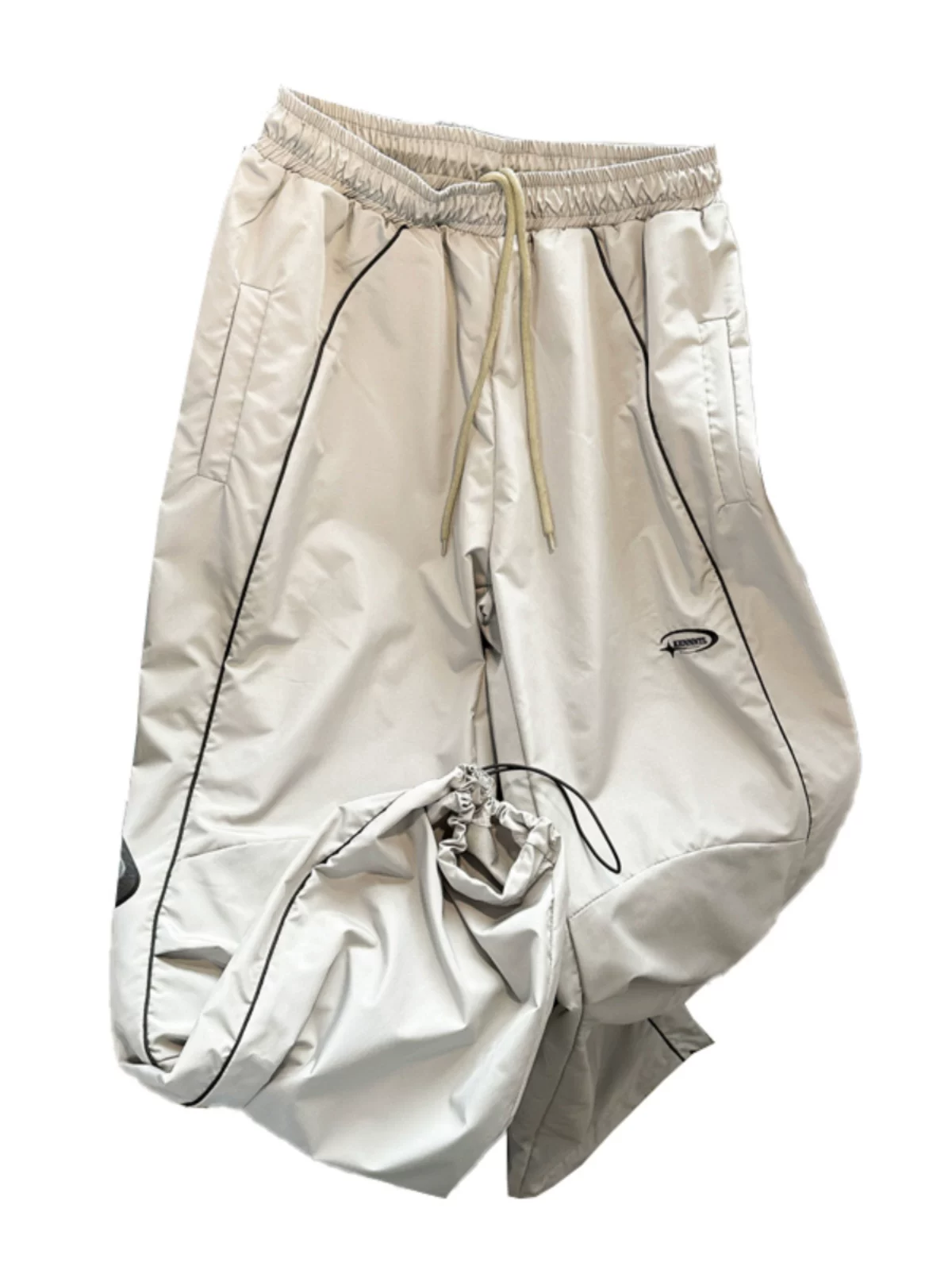 Quần ngoài trời kiểu Mỹ dành cho nam, quần công sở nhanh khô mùa xuân thu, quần ống rộng thoải mái, phong cách thời trang.