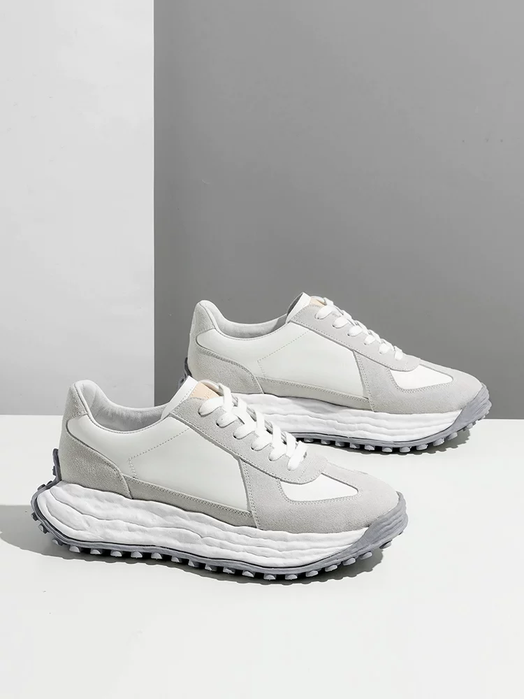 Giày Nam Maple Leaf Đế Dày Giày Bố Nam 2025 Giày Thể Thao Mới Thông Thường Giày Trắng Thoáng Khí Giày Thu Đông Cho Nam