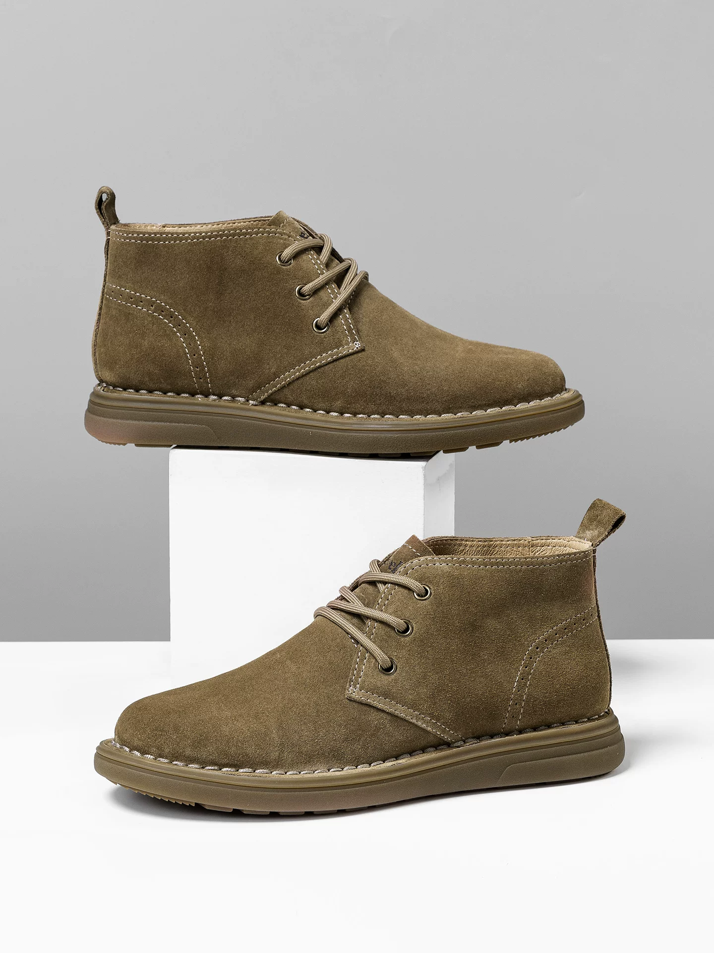 Giày Nam Maple Leaf Da Thật Chính Hãng Da Nam Giày Bốt Martin Giày Công Sở Ngoài Trời Mùa Đông Mới Giày Đa Năng Nam Retro Giày Cotton