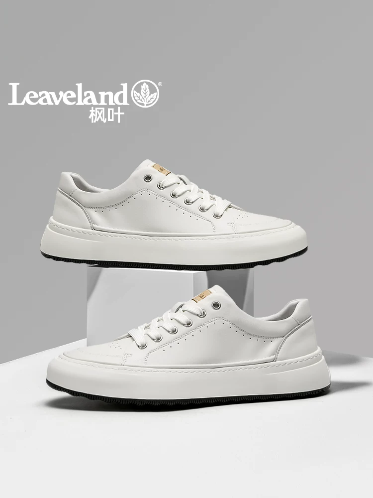 Giày thể thao nam Maple Leaf phong cách Hàn Quốc hợp thời trang đa năng giày trắng nam cao cấp giày trắng nam