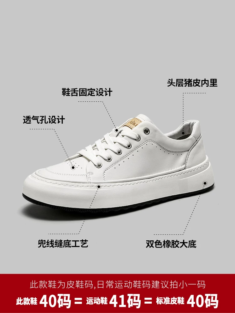 Giày thể thao nam Maple Leaf phong cách Hàn Quốc hợp thời trang đa năng giày trắng nam cao cấp giày trắng nam