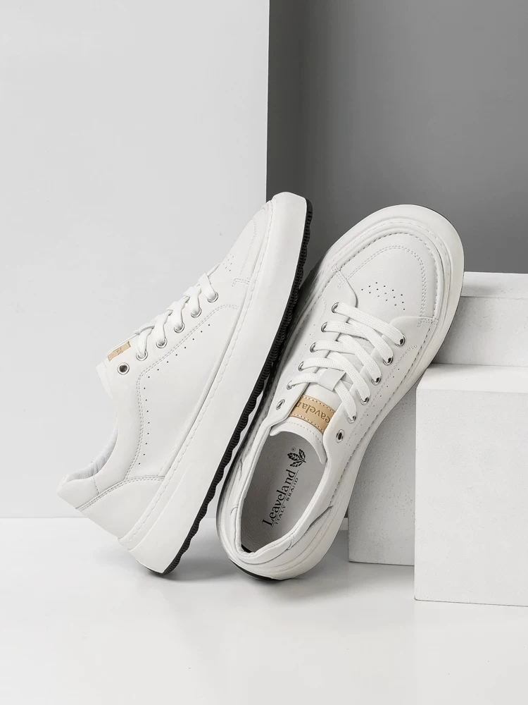 Giày thể thao nam Maple Leaf phong cách Hàn Quốc hợp thời trang đa năng giày trắng nam cao cấp giày trắng nam