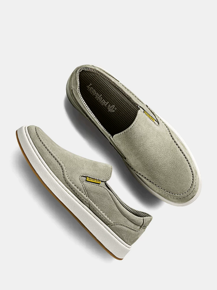 Giày Nam Maple Leaf Giày Loafer Thu Đông Nam Hợp Thời Trang Mới Giày Slip-On Da Thật Thoáng Khí Giày Lười Thông Thường Đa Năng