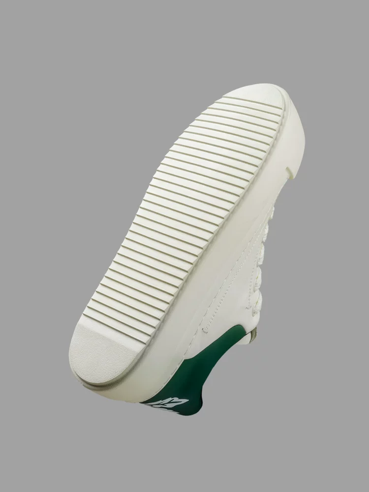 Giày nam Maple Leaf 2025 kiểu mới giày trắng nam đế dày tăng chiều cao giày thể thao da thật thoáng khí giày thường ngày giày nam thời trang