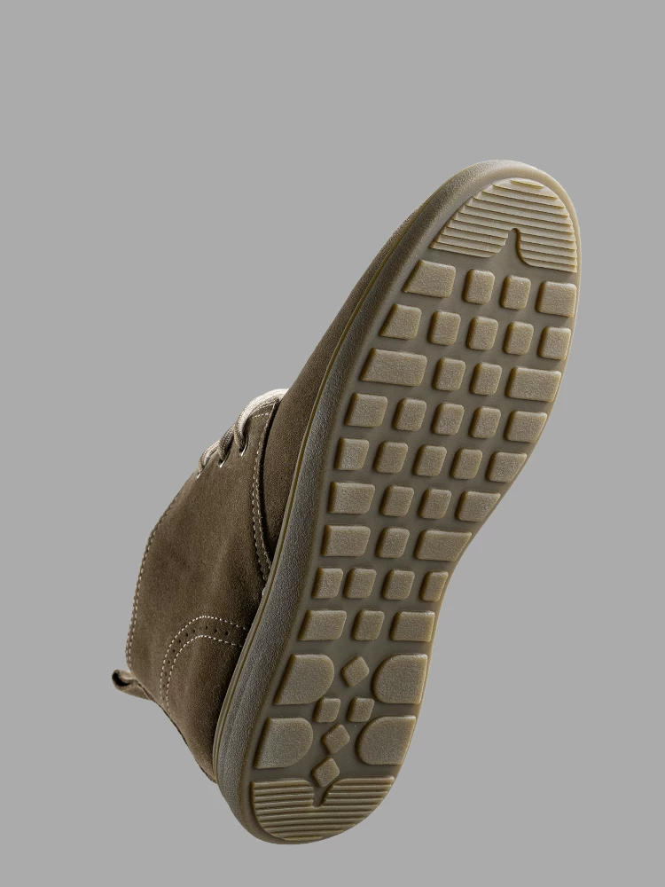 Giày nam Maple Leaf Giày bốt da thật đến mắt cá chân Giày cotton nam Giày sa mạc Giày bốt Martin nam Giày công sở mùa đông Giày bốt cổ điển hợp thời trang