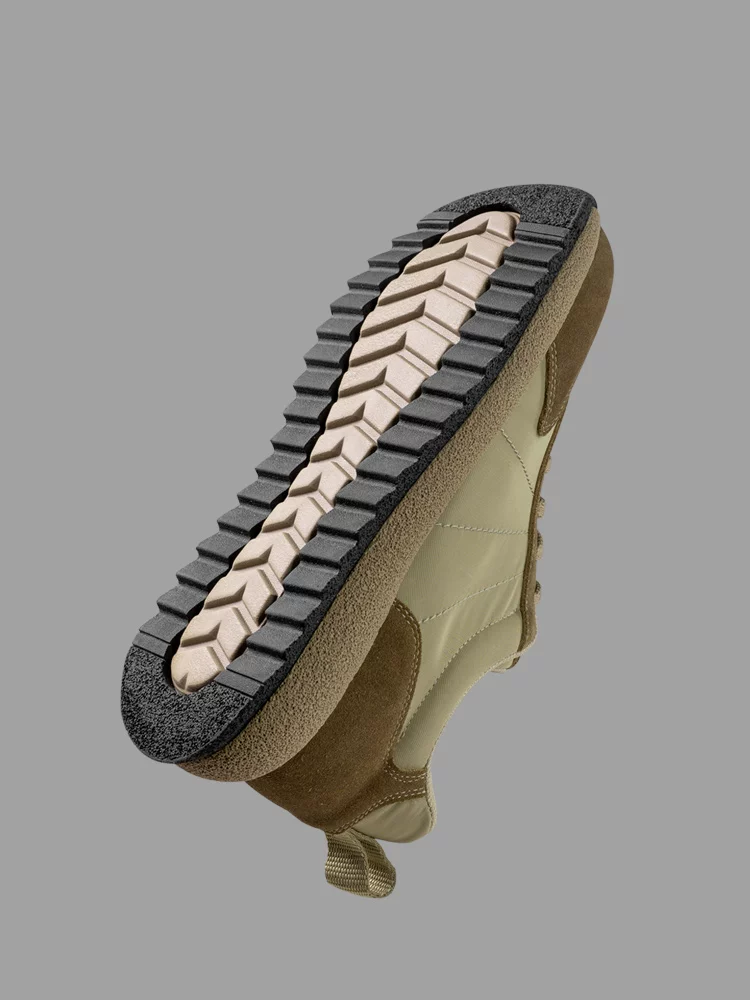 Giày nam Maple Leaf đế dày tăng chiều cao kiểu bố, giày thể thao nam mới 2025, giày thể thao nam thời trang retro đa năng