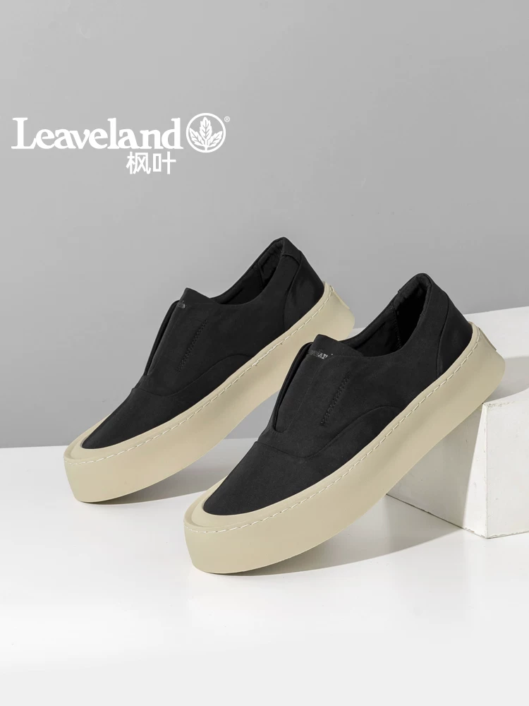 Giày vải nam Maple Leaf, giày lười nam mới, giày lười dễ đi, giày đa năng, giày thời trang, giày thể thao