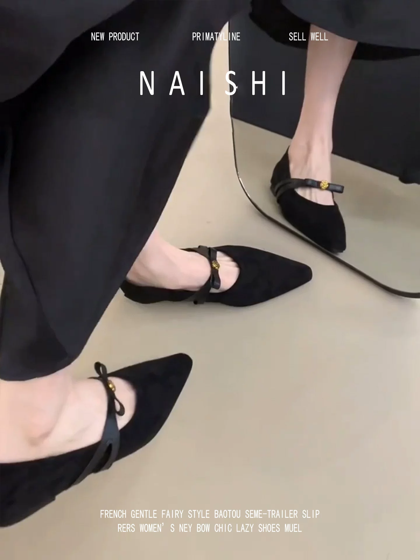 Phiên bản da cừu! Giày Mary Jane có khóa kim loại cổ điển dành cho nữ, phối cùng váy, giày mũi nhọn, giày dạ hội thanh lịch.
