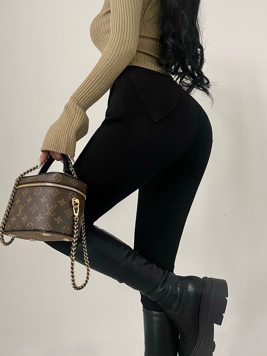 YoungGirlDay Quần cạp cao co giãn nâng hông kiểu Hàn Quốc giúp chân trông dài hơn và nâng cao vòng hông, quần jean skinny.