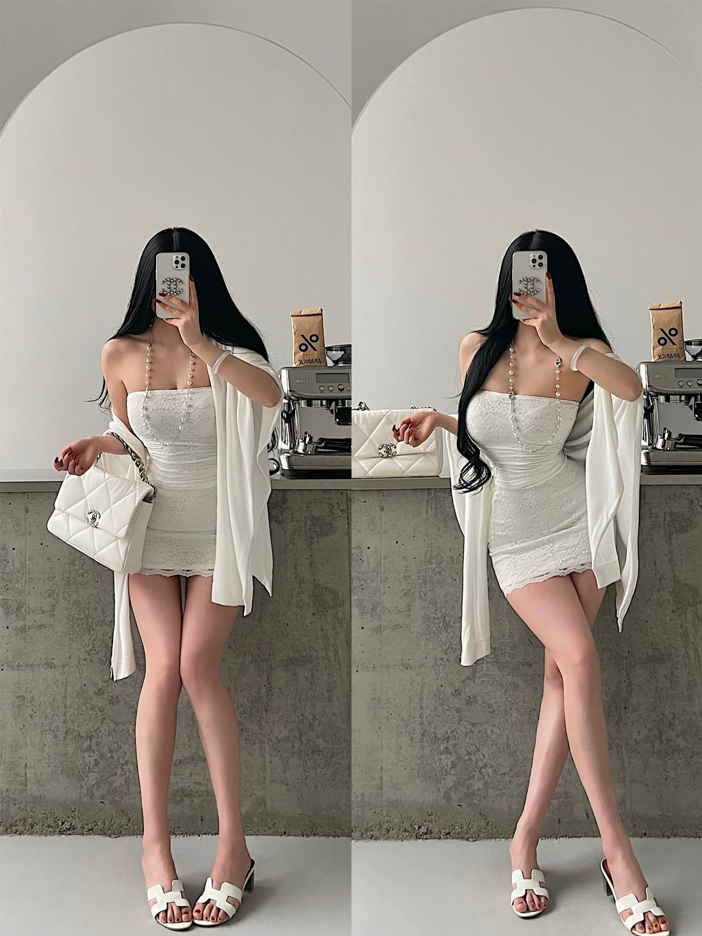 YoungGirlDay áo ống ngắn ren ôm sát, gợi cảm, có đường xếp ly ở eo.