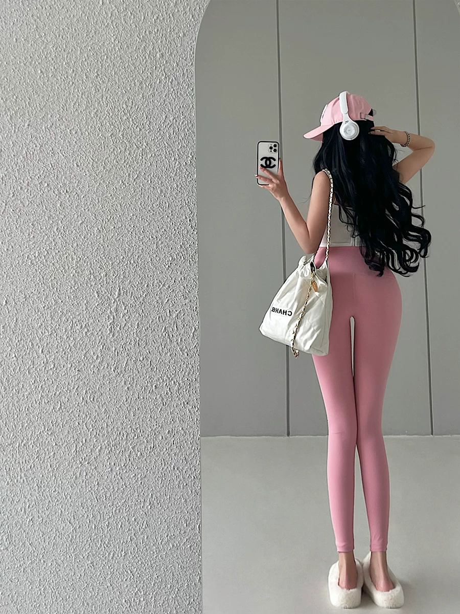Quần shark co giãn ôm dáng, cạp cao, kiểu dáng châu Âu và Mỹ dành cho nữ của YoungGirlDay.