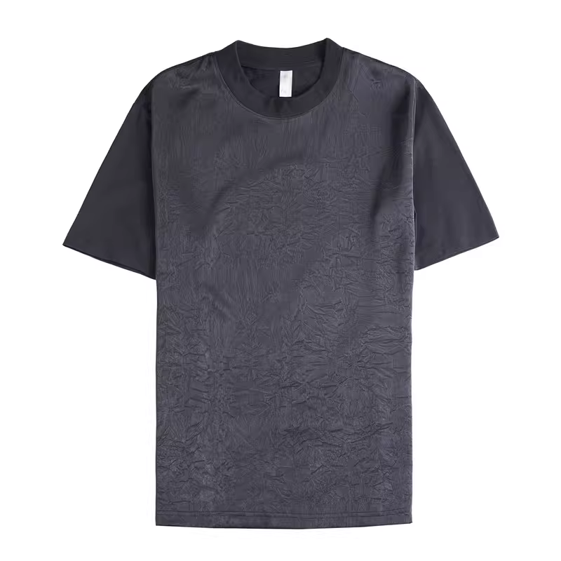 Áo thun nam ngắn tay mỏng mùa hè, xu hướng thời trang cao cấp, ôm vừa vặn, đẹp trai, mềm mại, áo thun giản dị và đa năng