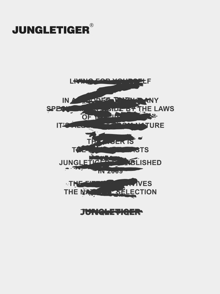 Áo thun dài tay in hình graffiti đường phố Jungle Tiger dành cho nam, mùa xuân thu phong cách Mỹ, thương hiệu thời thượng, dáng rộng, chất liệu cotton nguyên chất