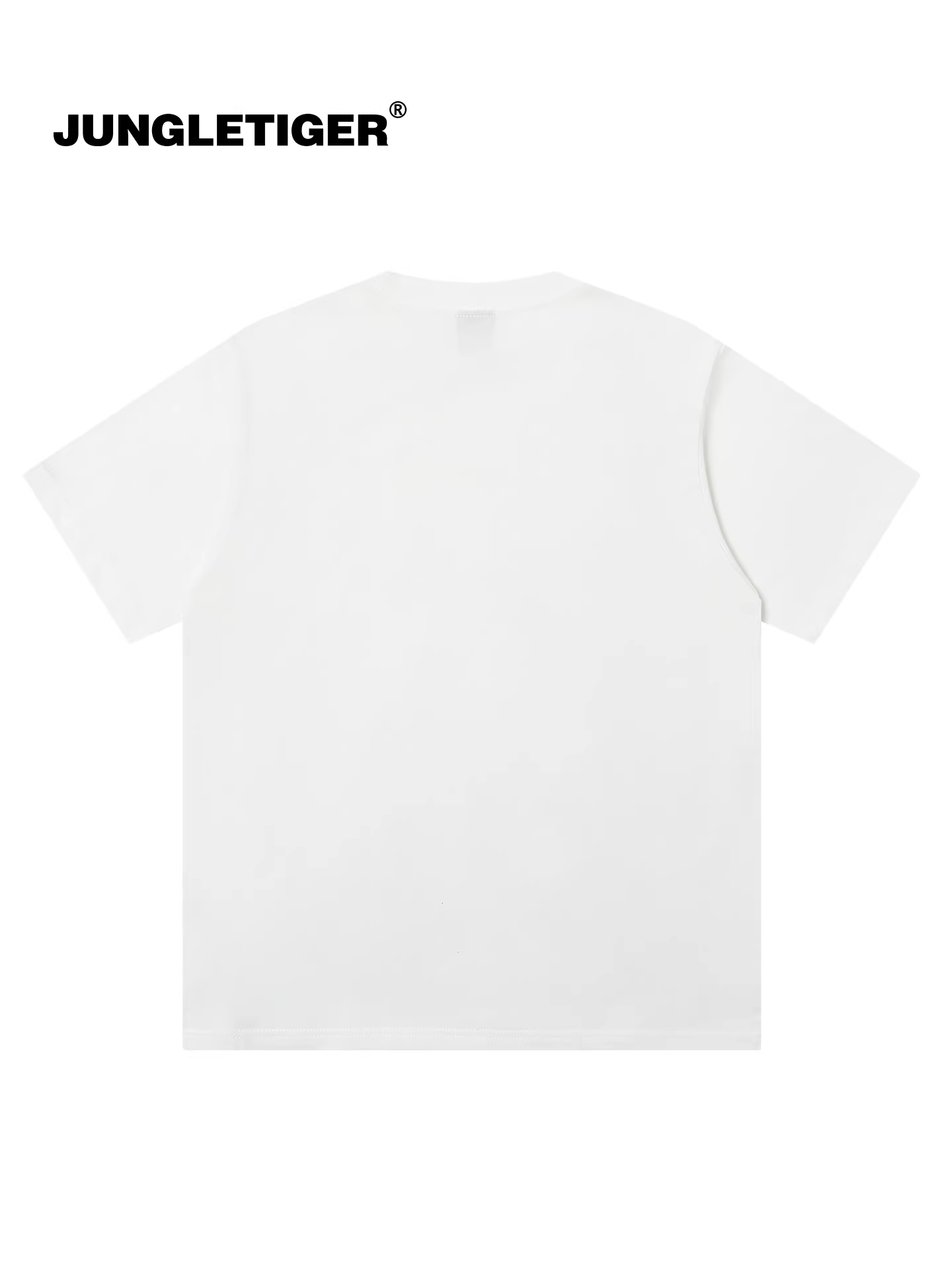 Áo thun Jungle Tiger & Illustrator Collaboration Star-Eyed Dachshund dành cho nam và nữ Mùa hè 2025 Trang phục cặp đôi hạng nặng tay ngắn