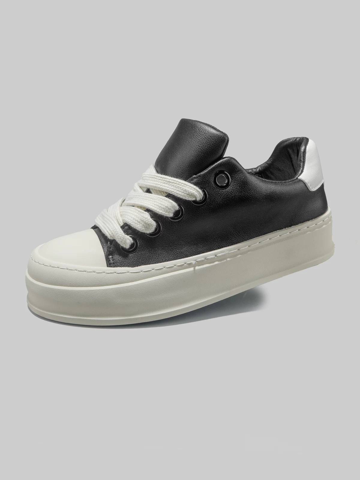 Giày nam Dongjia Qshoes mùa thu 2025 kiểu Mỹ, giày thể thao đường phố cá tính, đế dày, tăng chiều cao, thời trang.