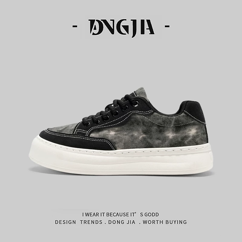 Giày Dongjia Qshoes xuất khẩu kiểu Âu Mỹ, giày nam mùa thu mới, giày thể thao thường ngày đa năng, giày sneaker đế bằng